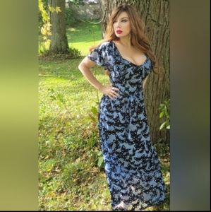 NWOT Gothic Maxi dress by La Femme en Noir